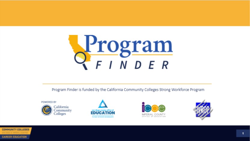 K-12 to CC Program Finder | My Workforce Connection